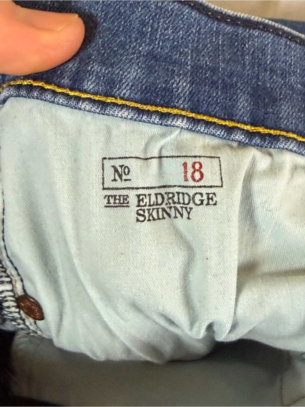 Ralph Lauren Kids Slim Straight Blue Jeans‎